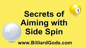 Secrets of Aiming with Side Spin (video)